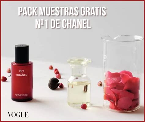 muestras gratis chanel